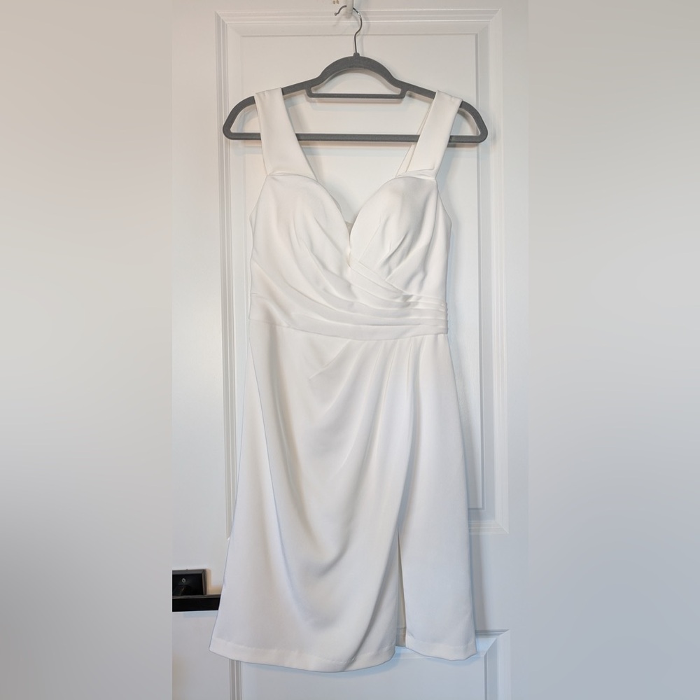 FAVIANA 8050 Ivory Cocktail Dress NWT Size 10